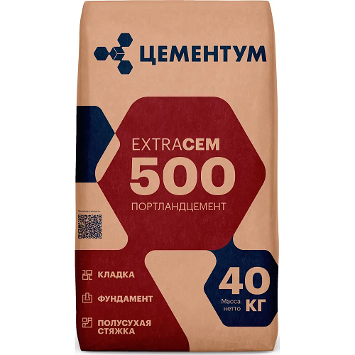 Цементум Экстрацем М500 40кг